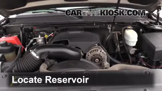 2007 Chevrolet Suburban 2500 LT 6.0L V8 Liquide essuie-glace Ajouter du liquide